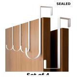4x 4smile Over the Door Hooks 5 Pack