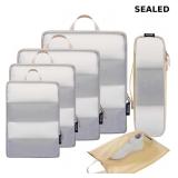 BAGAIL 6 Set Ultralight Compression Packing Cubes