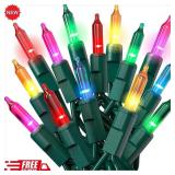 PREXTEX 50-Count Multi Color Lights