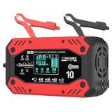 COREBOX Battery Charger 10-Amp 12V/24V
