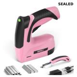 SHALL Pink Electric Staple Gun