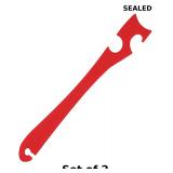 2x Silicone Oven Rack Push Pull Tool with...