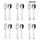ANNOVA Kids Silverware 6 Pieces