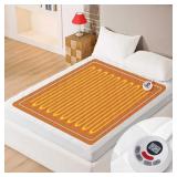 DOPEDIO Heated Mattress Pad Twin Size