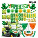 St Patricks Golf Cart Parade Decorations Kit