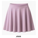 Light Purple Flared Skirt