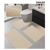 YIHOUSE Bathroom Rug Sets 3 Piece