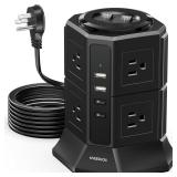 Surge Protector Power Strip Tower