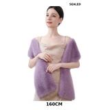 Dikoaina Women's Winter Fake Faux Fur Scarf