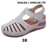 Sandals Womens Wedge Summer Ladies Leather Sandal