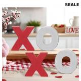 XOXO Valentines Day Decor Wooden XOXO