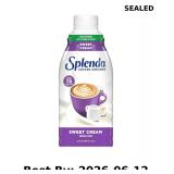 SPLENDA Sugar Free Sweet Cream Coffee Creamer