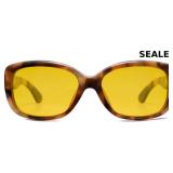 SOJOS Vintage Square Sunglasses