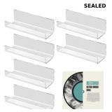 PEUTIER 6pcs Vinyl Record Wall Mount
