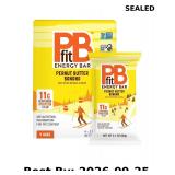 PBfit Peanut Butter Banana Energy Bars