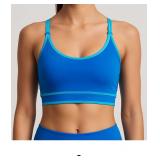 Bright Blue Sports Bra