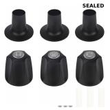 Tinoaly 3pcs Shower Knobs Replacement Kit