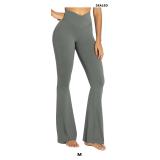 Sunzel Flare Leggings, Crossover Yoga Pants