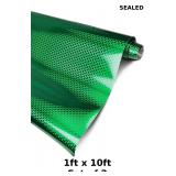 2x Lypumso Plating Chrome Green Vinyl Wrap Film