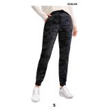 SANTINY Women's Fleece Lined Joggers