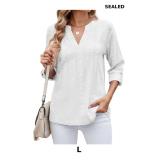 PerZeal Womens Sexy V Neck Casual Blouses Shirts