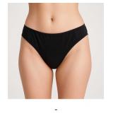 Black High-Waisted Bikini Bottom