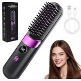 Ionic Hair Straightener Brush