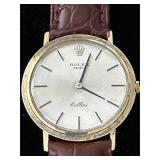 14K Solid Gold Rolex Cellini 35mm