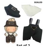 2x 17cm Unisex Doll Clothing Set