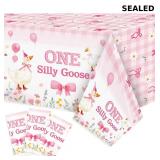 ANGOLIO One Silly Goose Tablecloths