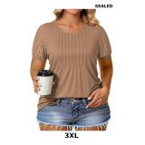 VISLILY Womens-Plus-Size-Summer-Tops