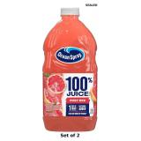 2x Ocean Spray 100% Juice 60 Oz