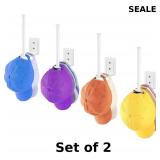 2x HzTinT 4 Pack Stainless Steel Hat Organizer