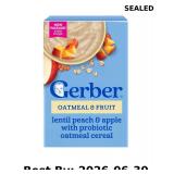 GERBER CEREAL FOR BABY POWER BLEND