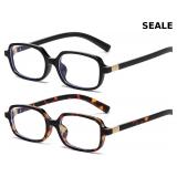 AIEYEZO Retro Rectangular Blue Light Glasses Women