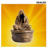 Ceramic Faceless Buddha Incense Burner - Cone/Coil