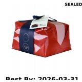 Fiasconaro Traditional Panettone 750 Gram Red Bow