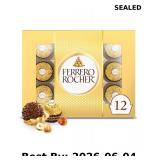Ferrero Rocher Gourmet Hazelnut Milk Chocolate