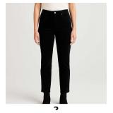 Black Slim-Fit Pants