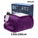 BOMOVA Electric Heated Blanket Single Throw
