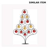 Metallic Wire Christmas Tree