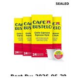 Cafï¿½ Bustelo Espresso Style Dark Roast Coffee Pods