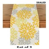 3x Artoid Mode Yellow Dahlia Floral