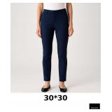 Banana Republic Navy Slim Fit Trousers