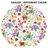 Cute Dinosaur Christmas Tree Skirt Xmas Tree Mat