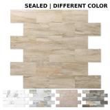 10-sheet Slate Beige Peel and Stick Backsplash