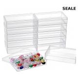 PH PandaHall 12pcs Storage Containers Box