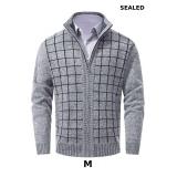 VtuAOL Men's Cardigan Sweaters Casual Full Sweater