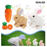 Hopping Bunny Toy, Easter Rabbit Toys