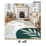 Lahome Green Machine Washable Rugs